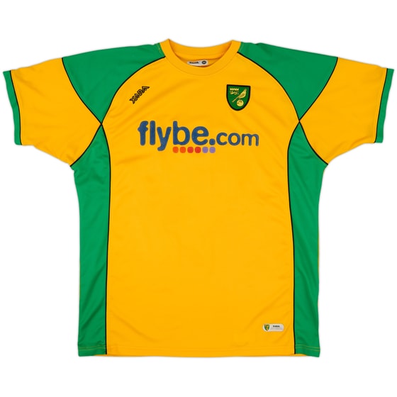 2006-08 Norwich Home Shirt - 7/10 - (3XL)