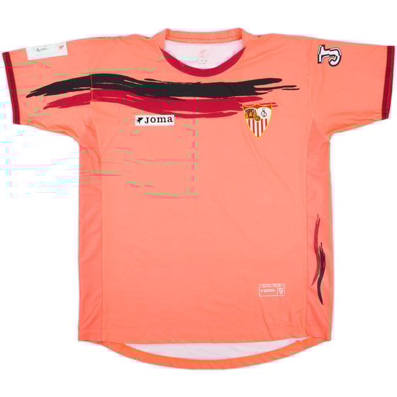 2006-07 Sevilla Match Issue Away Shirt #10