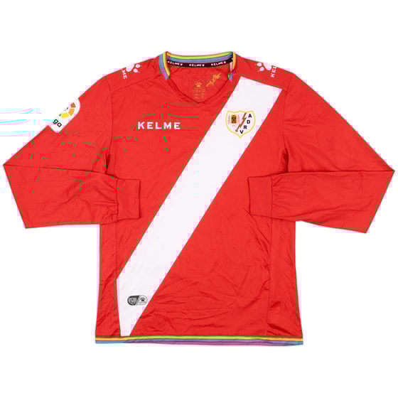 2017-18 Rayo Vallecano Away L/S Shirt - 6/10 - (M)
