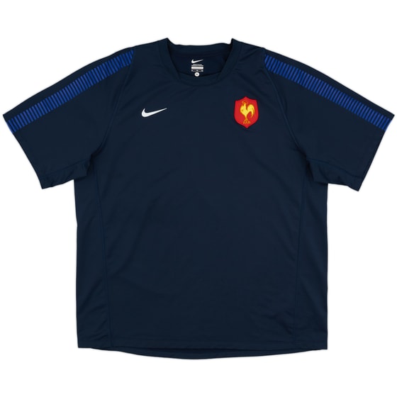 2011-12 France Rugby Nike Training Shirt - 10/10 - (XL)
