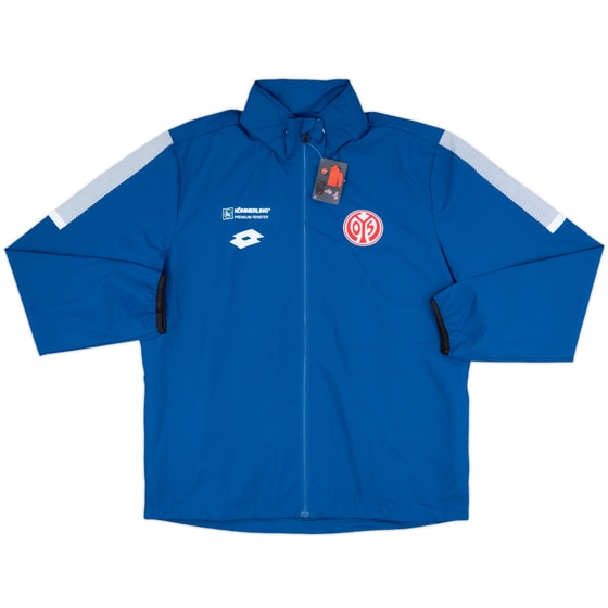 2017-18 FSV Mainz Lotto Hooded Rain Jacket (XL)