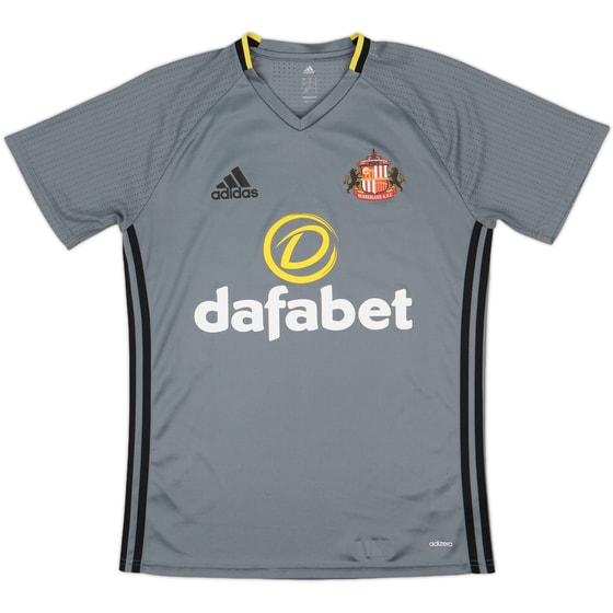 2016-17 Sunderland adidas Training Shirt - 9/10 - (M)