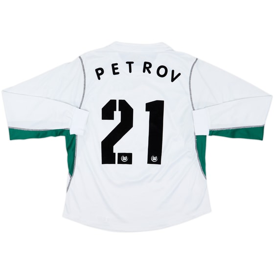 2002-03 Wolfsburg Home L/S Shirt Petrov #21 - 6/10 - (XXL)