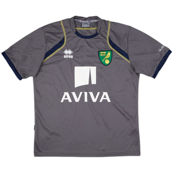 2011-12 Norwich Errea Training Shirt - 6/10 - (M)