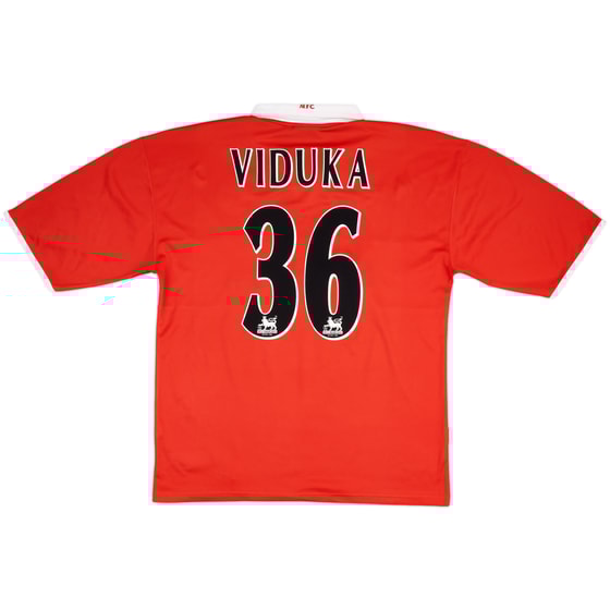 2004-05 Middlesbrough 'Carling Cup Winners' Home Shirt Viduka #36 - 7/10 - (XL)