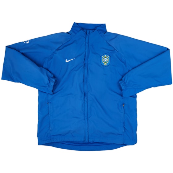 2006-07 Brazil Nike Track Jacket - 8/10 - (XL)