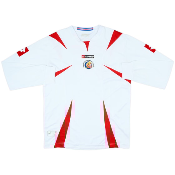 2007 Costa Rica Away L/S Shirt - 9/10 - (XL)