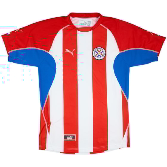 2002-04 Paraguay Home Shirt - 6/10 - (XL)