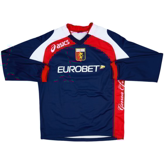 2009-10 Genoa Asics Sweat Top - 7/10 - (L)