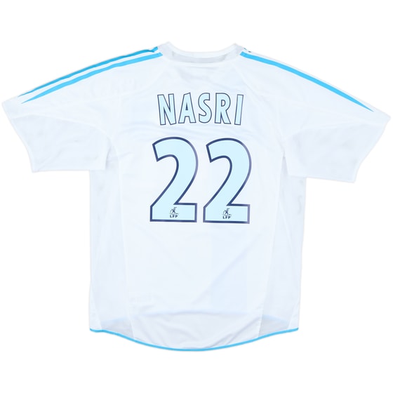 2004-05 Olympique Marseille Home Shirt Nasri #22 - 8/10 - (S)