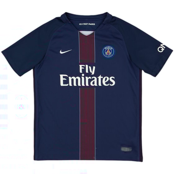 2016-17 Paris Saint-Germain Home Shirt - 5/10 - (XL.Boys)