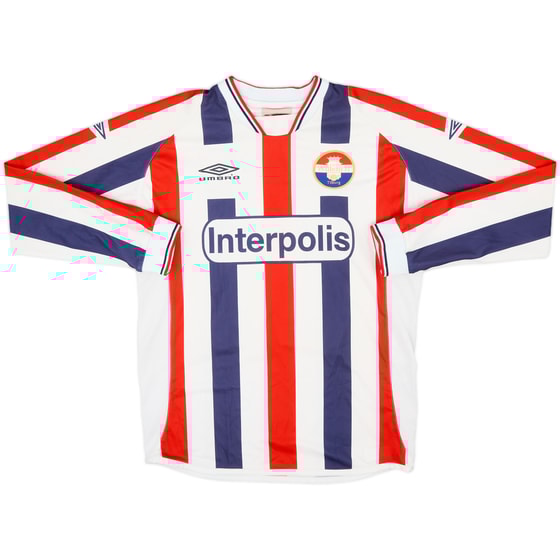 2004-05 Willem II Home L/S Shirt #11 - 7/10 - (XL.Boys)