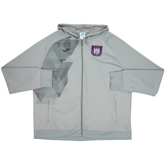 2019-20 Anderlecht Joma Hooded Track Jacket - 8/10 - (4XL)