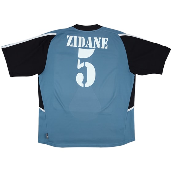 2001 Real Madrid Third Shirt Zidane #5 - 7/10 - (XL)