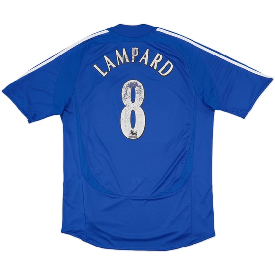 2006-08 Chelsea Home Shirt Lampard #8 - 5/10 - (XL)
