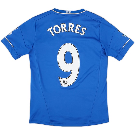 2012-13 Chelsea Home Shirt Torres #9 - 9/10 - (M.Boys)