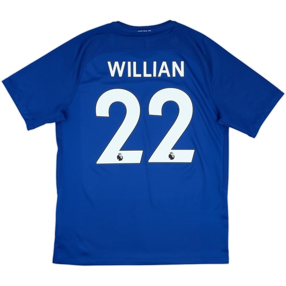2017-18 Chelsea Home Shirt Willian #22 - 10/10 - (L)