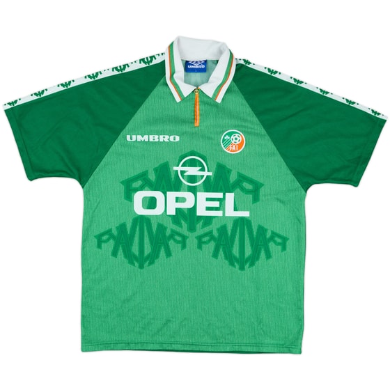1996-98 Ireland Home Shirt - 8/10 - (L)