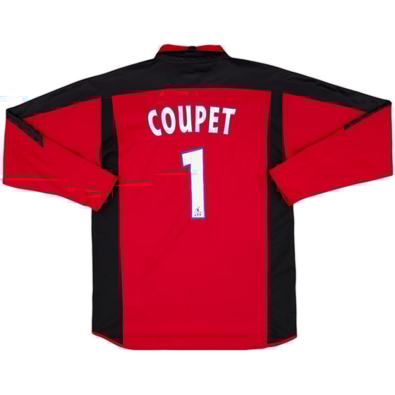 2004-05 Lyon GK Shirt Coupet #1 - 7/10 - (M)