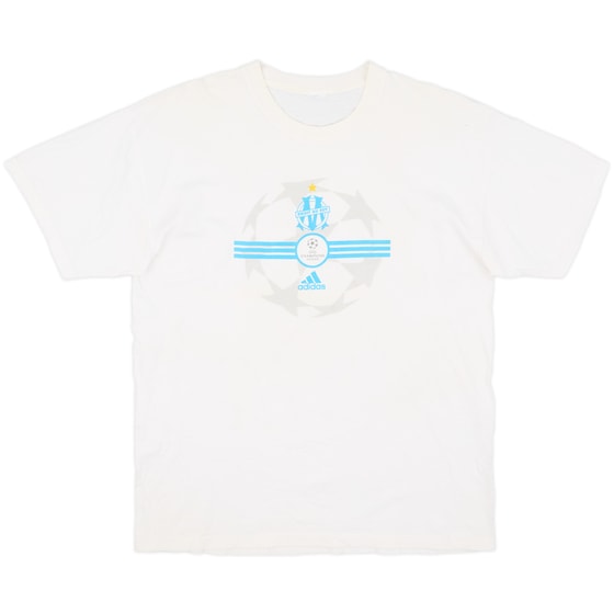 2004-05 Marseille adidas Graphic Tee - 7/10 - (L)