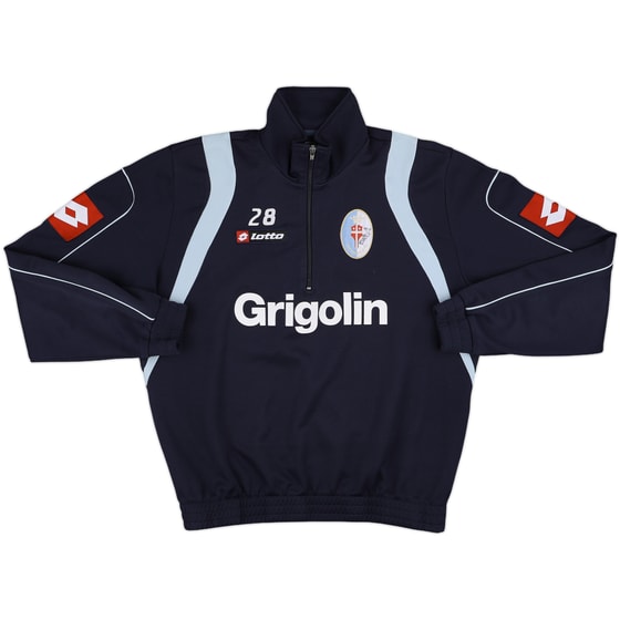 2008-09 Treviso Player Issue Lotto 1/4 Zip Drill Top #28 - 5/10 - (XL)