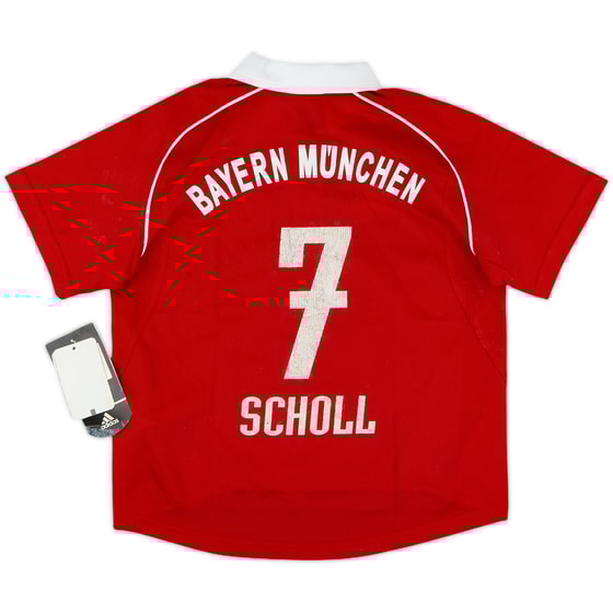 2005-06 Bayern Munich Home Shirt Scholl #7 (XS.Boys)