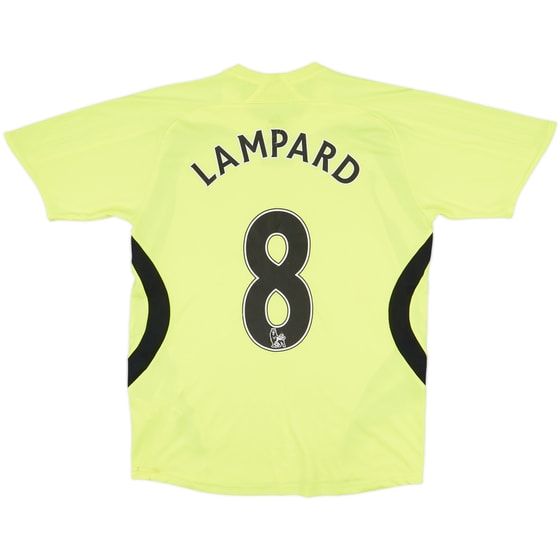2007-08 Chelsea Away Shirt Lampard #8 - 6/10 - (XL.Boys)