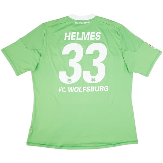 2012-13 Wolfsburg Home Shirt Helmes #33 - 8/10 - (XXL)
