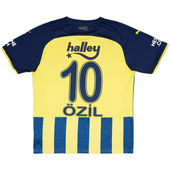 2021-22 Fenerbahce Home Shirt Ozil #10 - 6/10 - (L)