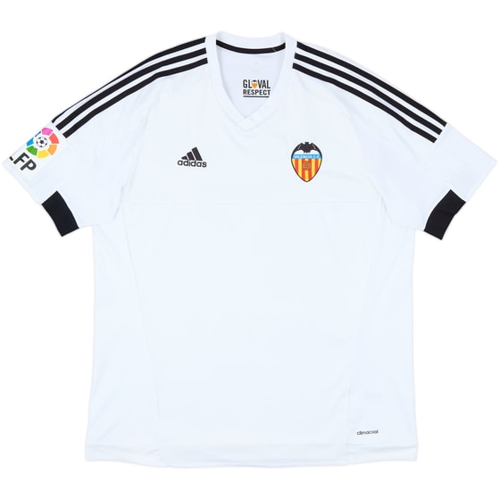 2015-16 Valencia Home Shirt - 7/10 - (XL)