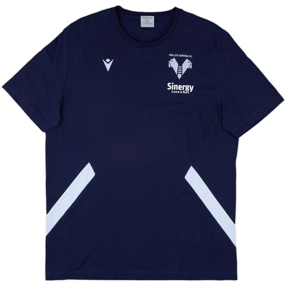 2022-23 Hellas Verona Macron Training Shirt - 8/10 - (XXL)