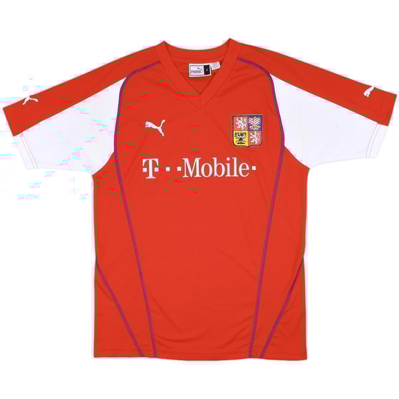 2003-04 Czech Republic Home Shirt - 8/10 - (L)