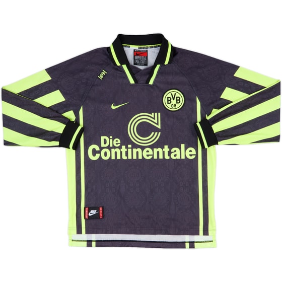 1996-97 Borussia Dortmund Away L/S Shirt - 8/10 - (M)