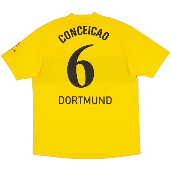 2002-03 Borussia Dortmund Home Shirt Conceicao #6 - 7/10 - (XL)