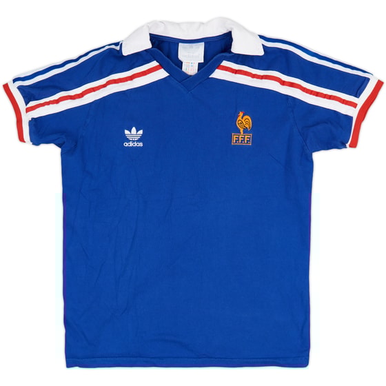 1996 France 1985-90 Retro Home Shirt - 8/10 - (L)