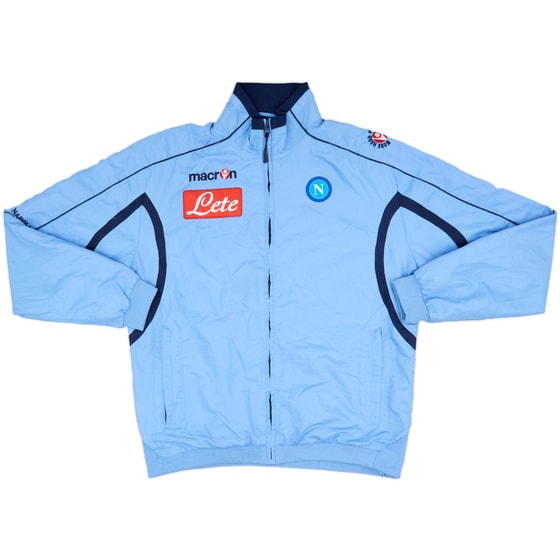 2010-11 Napoli Macron Track Jacket - 5/10 - (XL)