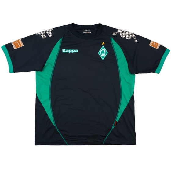 2008-09 Werder Bremen Kappa Training Shirt - 7/10 - (XL)