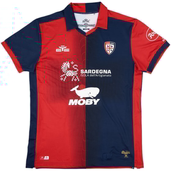 2022-23 Cagliari Home Shirt - 9/10 - (L)
