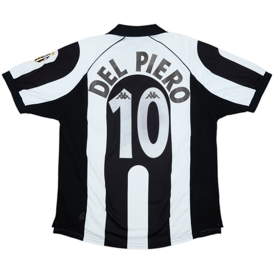 1997-98 Juventus Centenary Home Shirt Del Piero #10 - 7/10 - (XL)