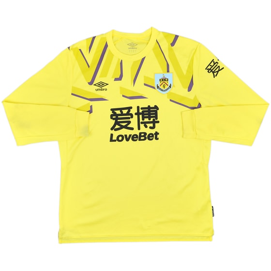 2019-20 Burnley GK Shirt - 6/10 - (XL)