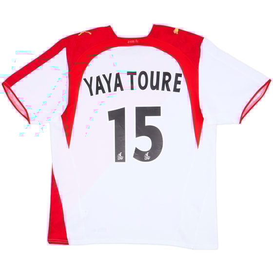 2006-07 Monaco Home Shirt Yaya Toure #15 - 9/10 - (L)