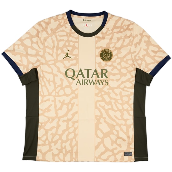 2023-24 Paris Saint-Germain Fourth Shirt - 10/10 - (XXL)