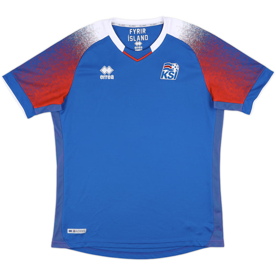 2018-19 Iceland Home Shirt - 9/10 - (XL)