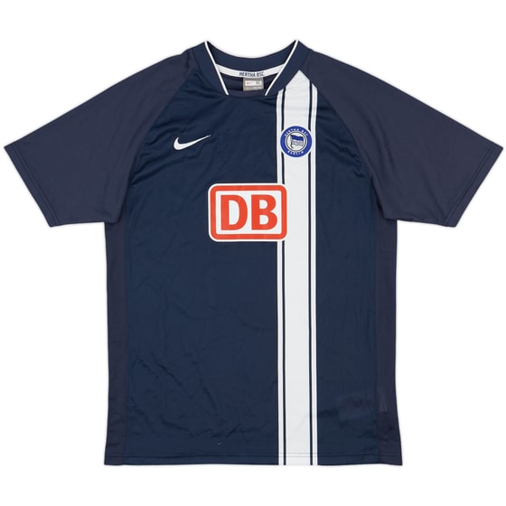 2007-08 Hertha Berlin Home Shirt - 5/10 - (XL.Boys)