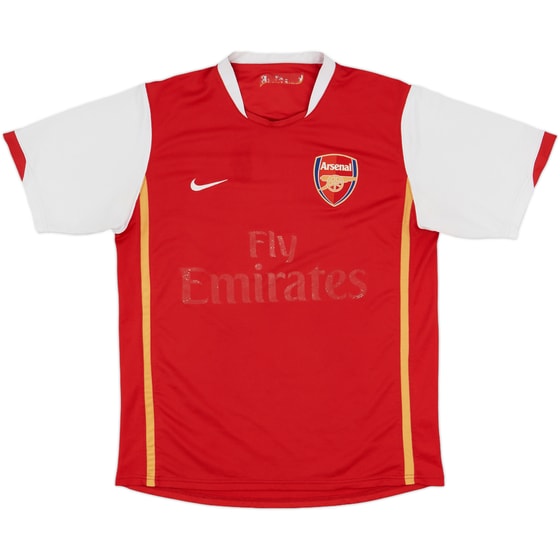 2006-08 Arsenal Home Shirt - 4/10 - (L)