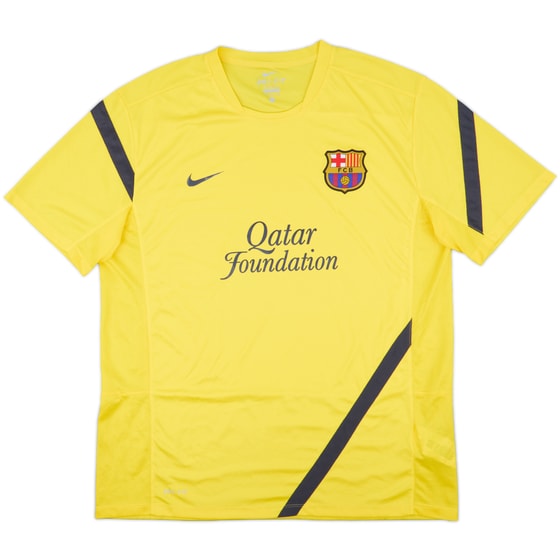 2011-12 Barcelona Nike Training Shirt - 8/10 - (XL)