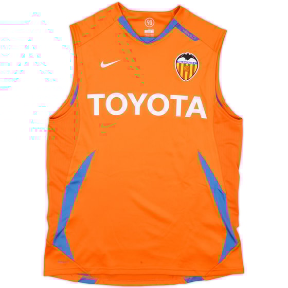 2005-06 Valencia Nike Training Vest - 8/10 - (M)