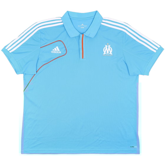 2012-13 Olympique Marseille adidas Polo Shirt - 10/10 - (3XL)