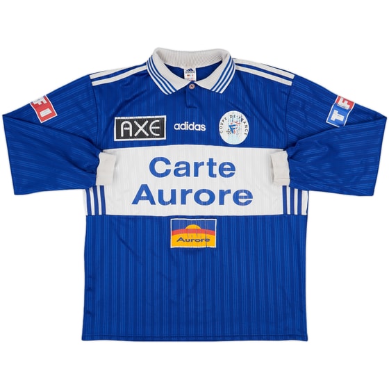 1990s Coupe de France Home L/S Shirt #11 - 7/10 - (XL)