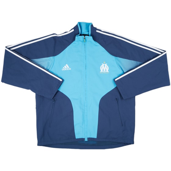 2004-05 Olympique Marseille adidas Track Jacket - 8/10 - (L/XL)